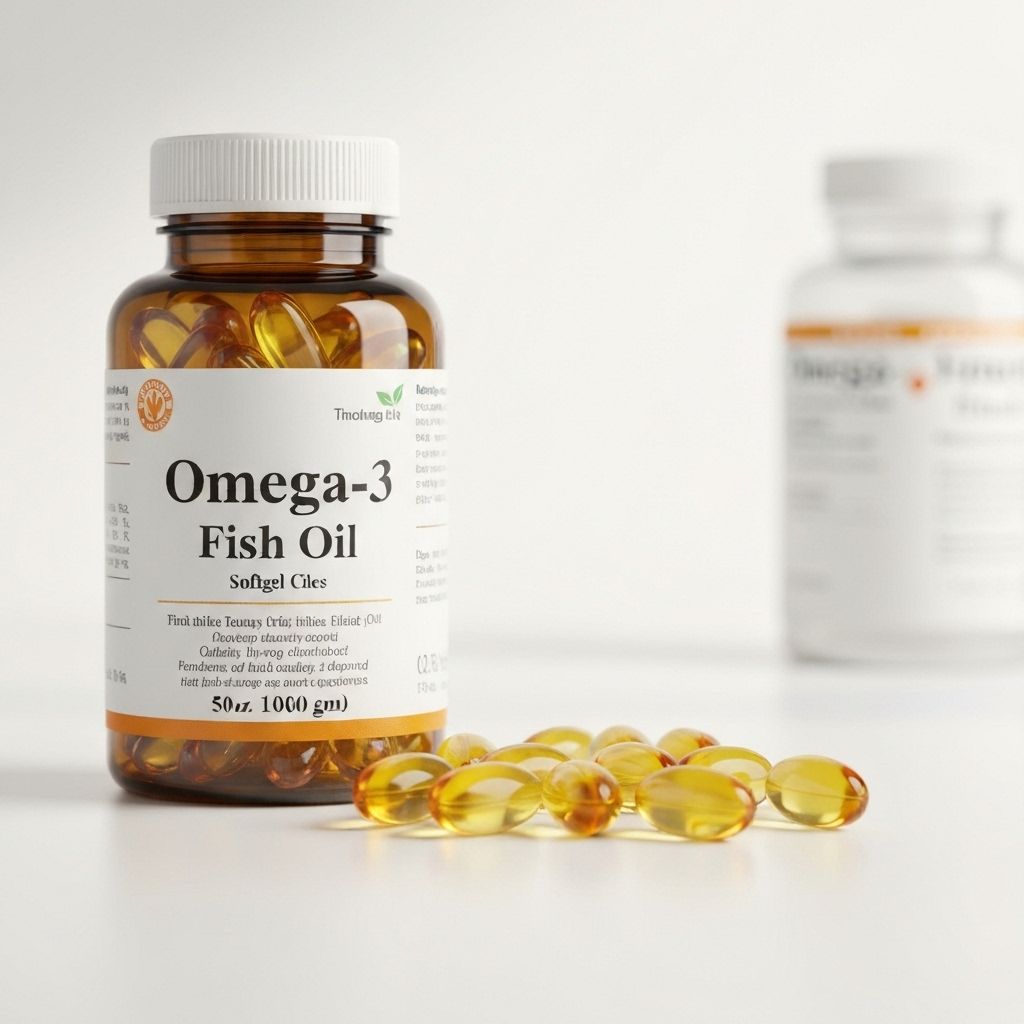 Omega-3 fish oil supplement